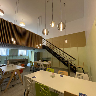 RENOVATION D'UN LYCEE phase 3 Rénovation cuisine, réfectoire du personnel enseignant, AMIENS