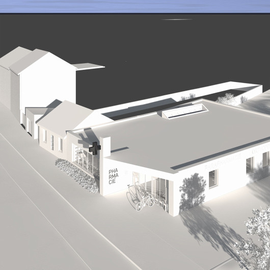 Maquette-E-Façade Ouest Chemin_2