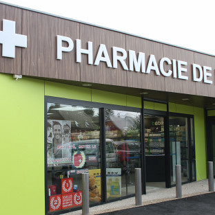 PHARMACIE Construction d'une pharmacie de 400m² FLAVY-LE-MARTEL (02)