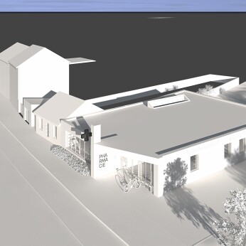 Maquette-E-Façade Ouest Chemin_2 null