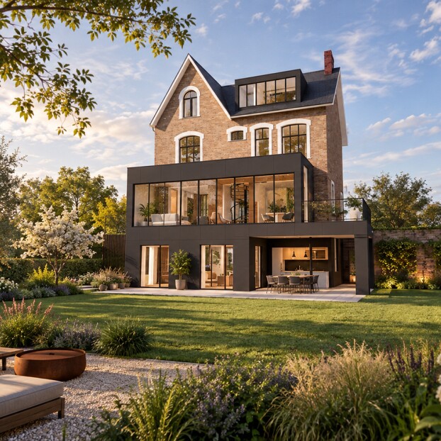 LECV Rénovation et extension d'une villa sur la baie de somme